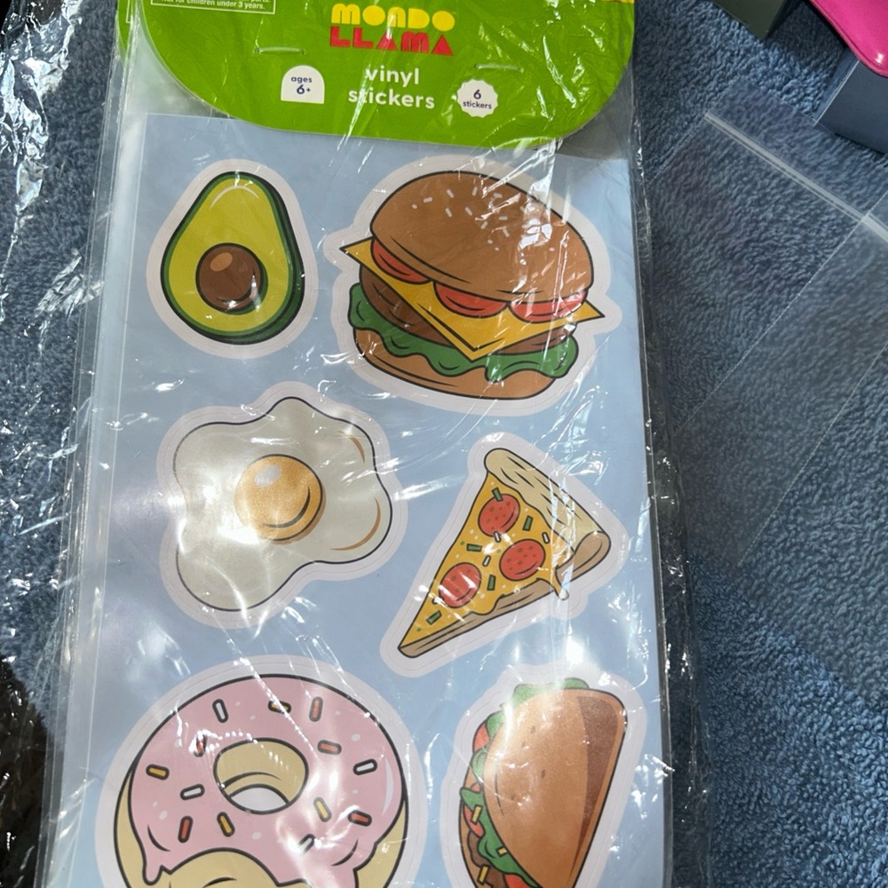 Mondo Llama Vinyl Stickers Set